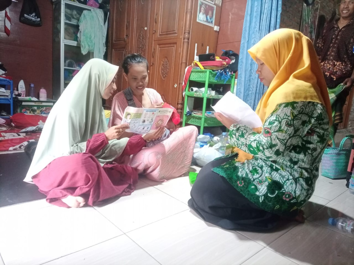 Kunjungan pasca salin oleh TPK 831