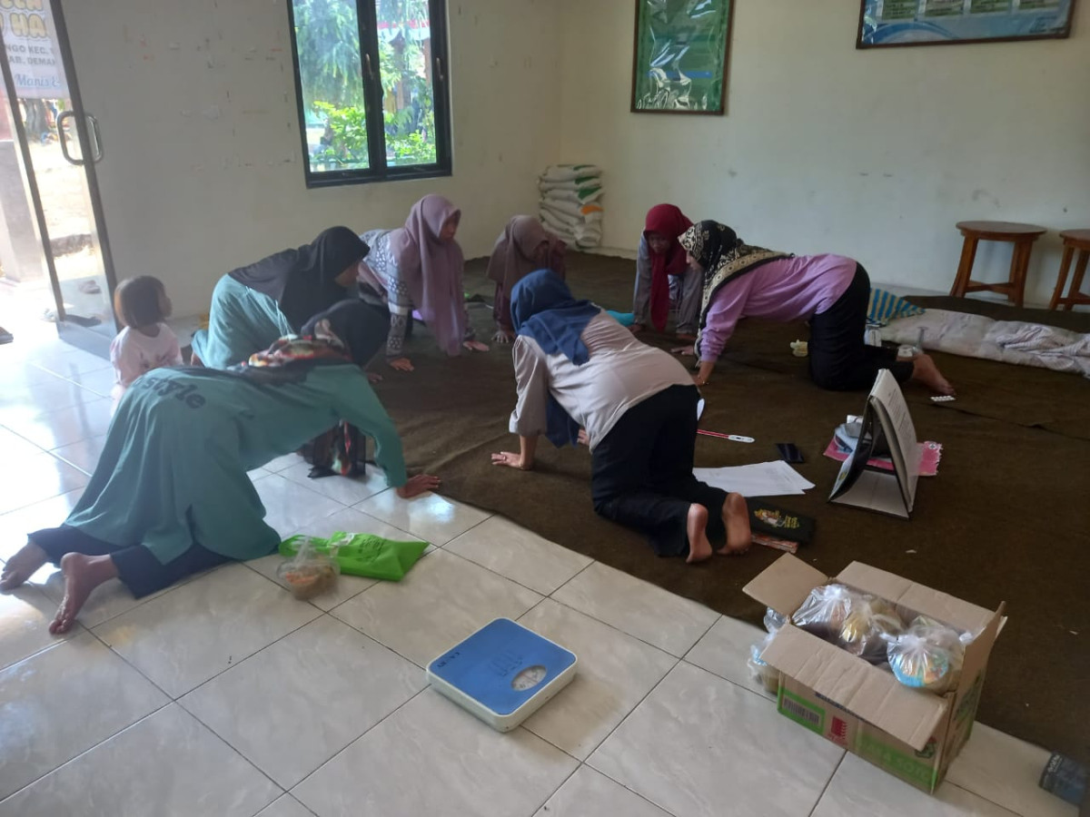 Posyandu kelas ibu hamil bungo mawar indah 1