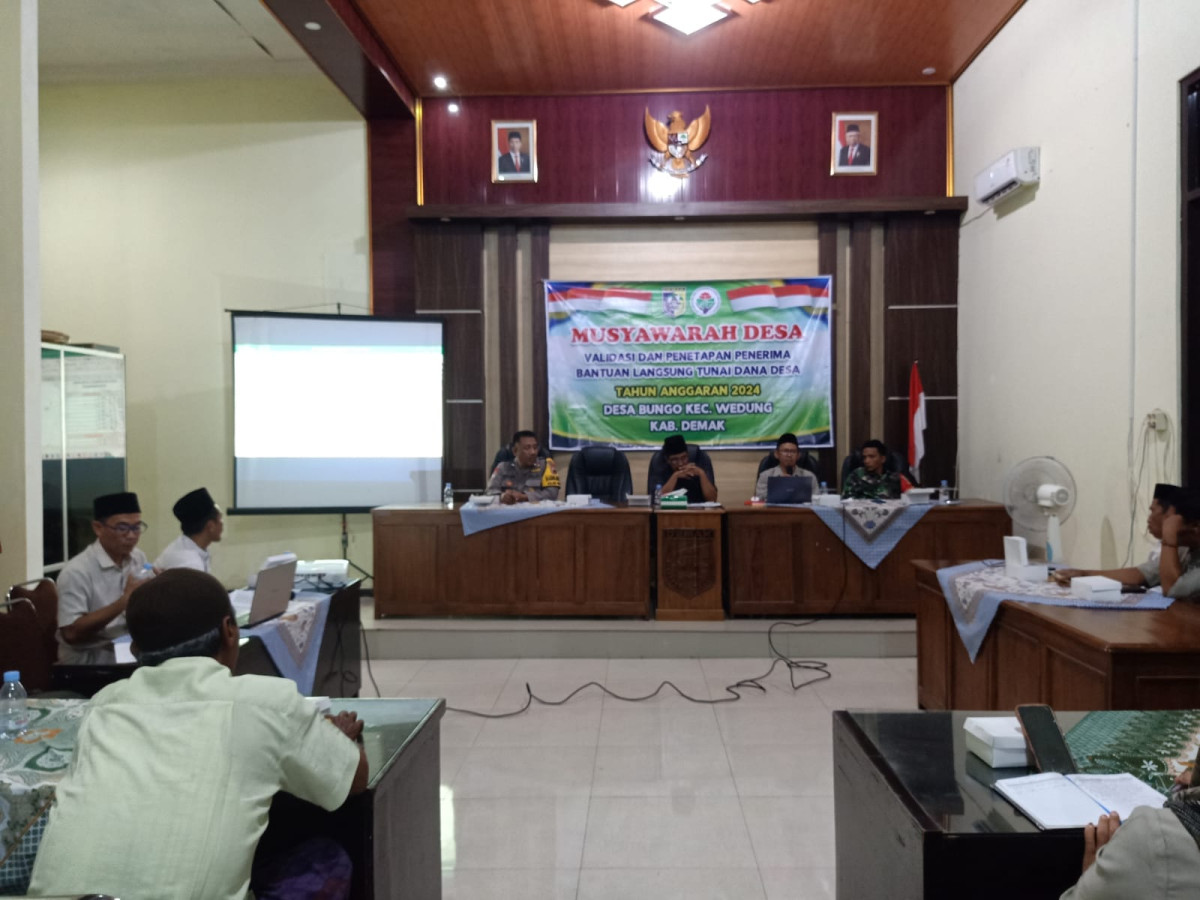 Musyawarah Desa Bungo