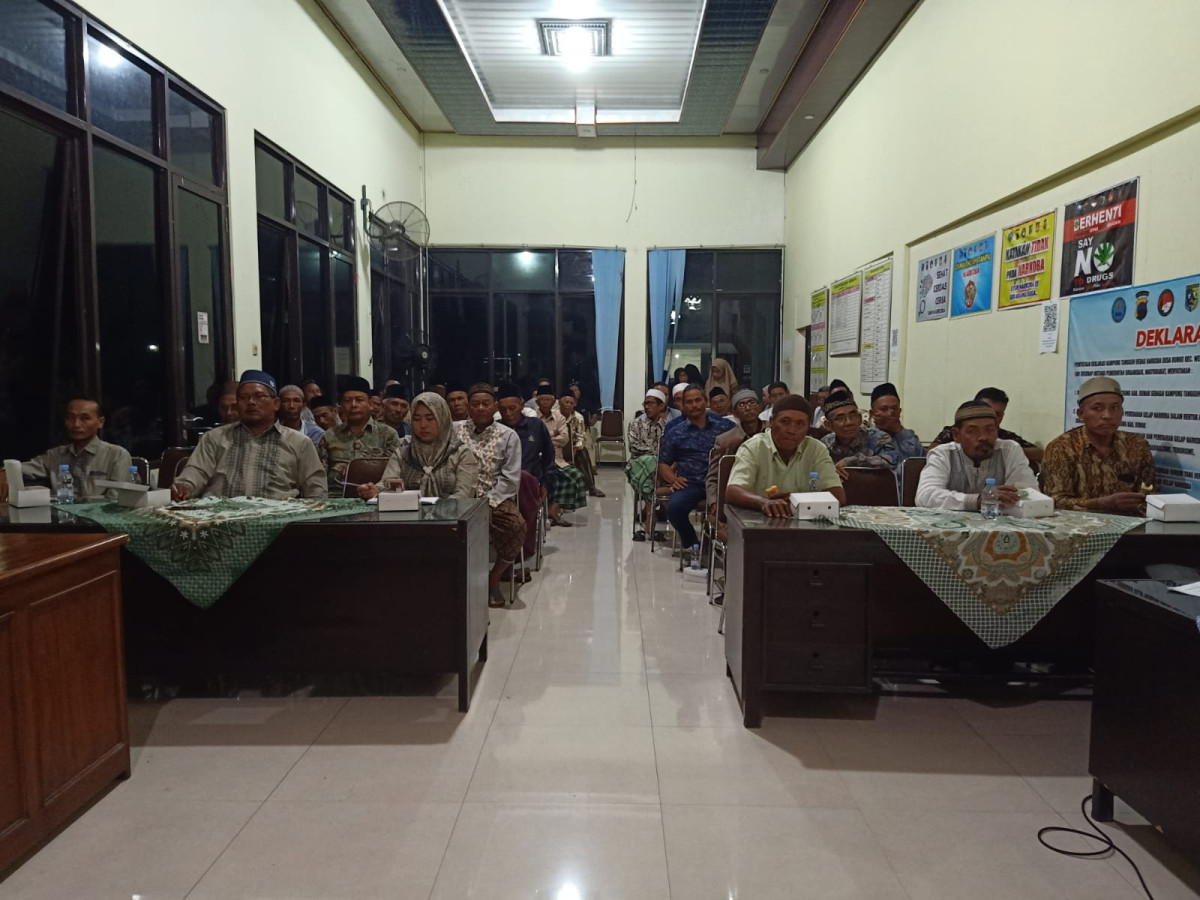 Tamu undangan musyawarah