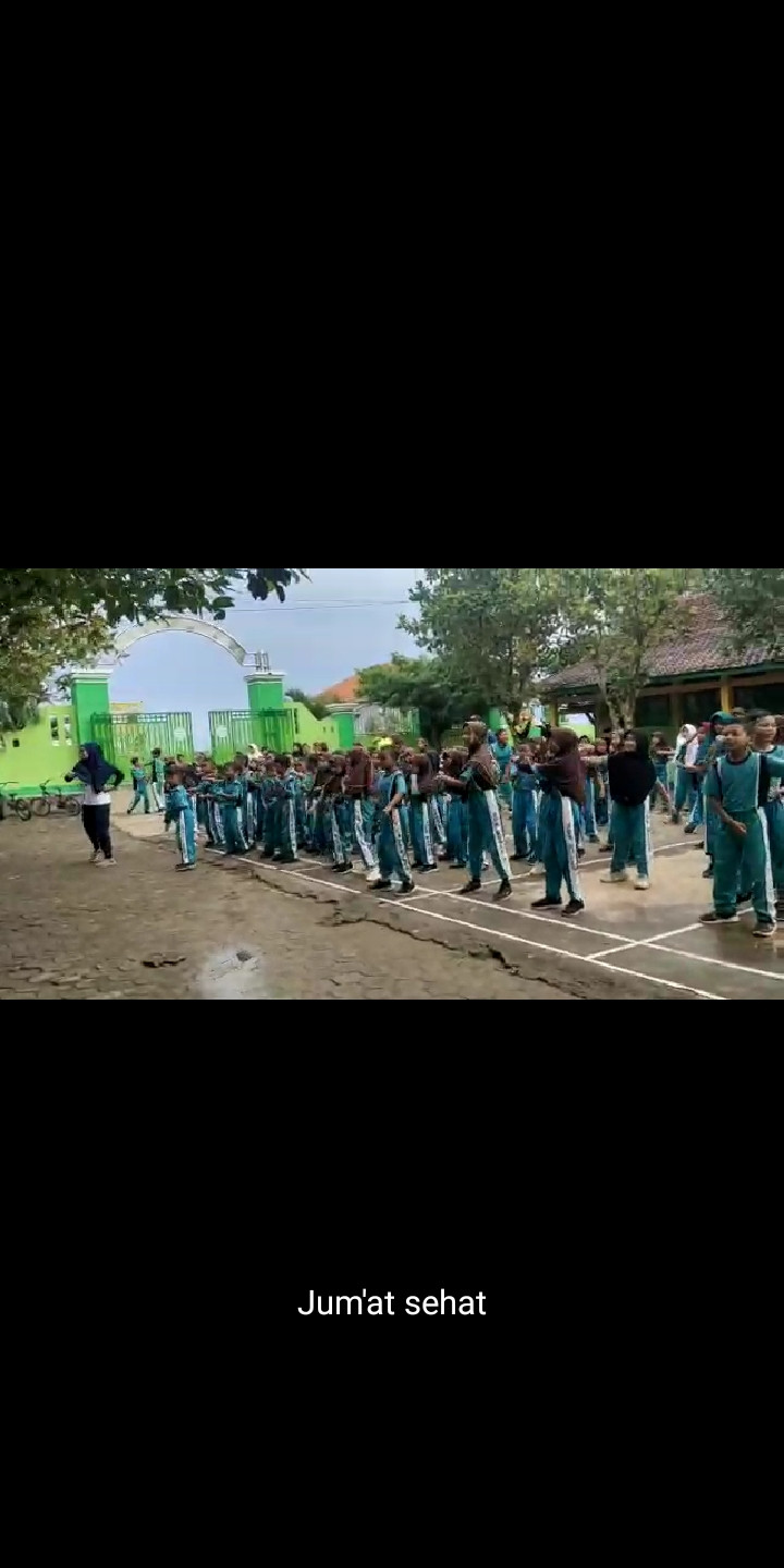 Senam sehat SD N BUNGO 03