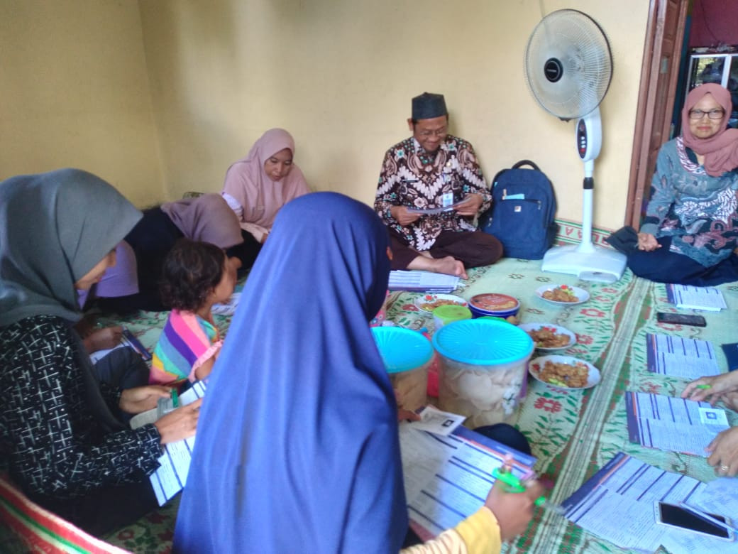 Koordinasi TPK Bungo dan perkenalan plkb baru kecamatan Wedung