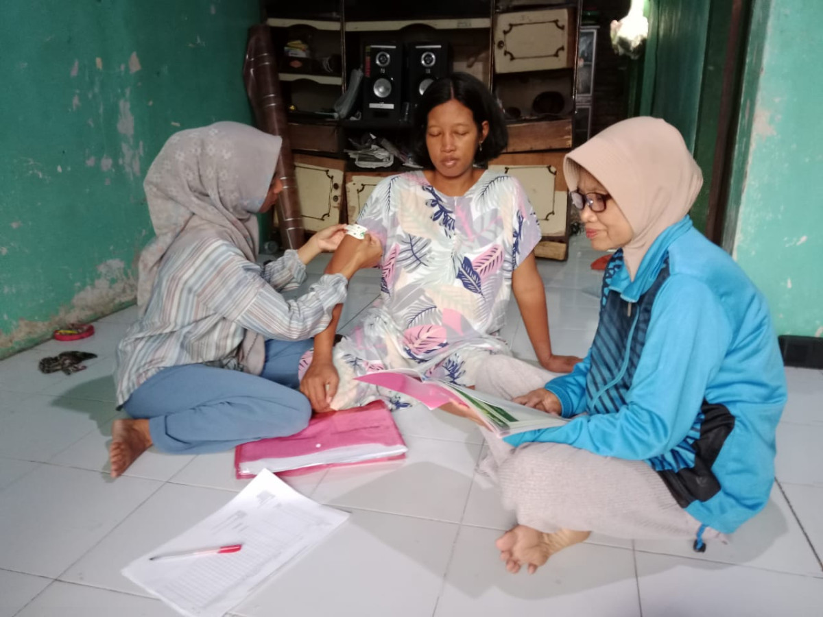 Pendampingan tpk ibu hamil RT 4 RW 1