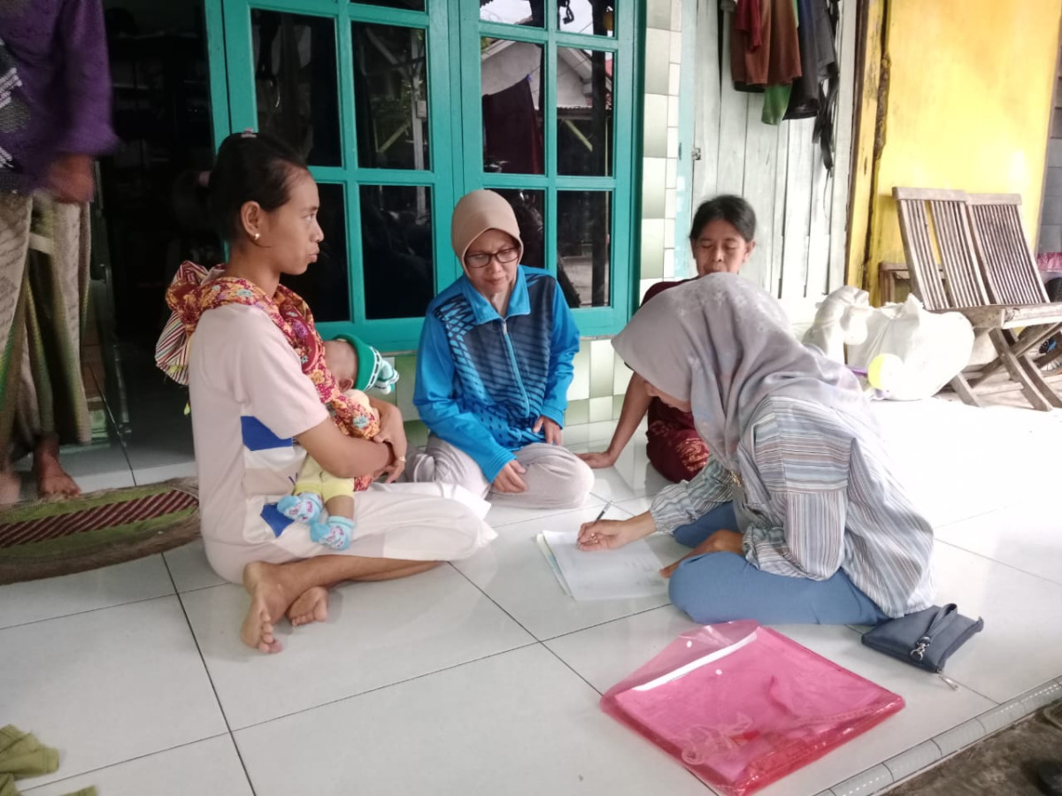 Pendampingan kader tpk ibu balita