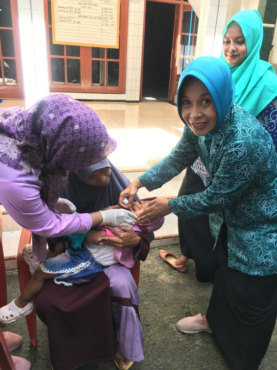 Posyandu mawar indah pos 6 Desa Bungo