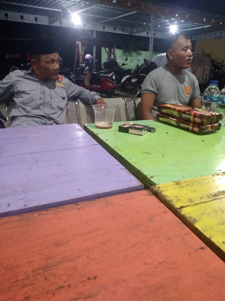 Koordinasi Pengamanan Desa Bungo saat Ramadhan