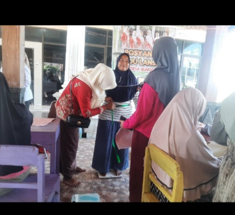Posyandu bindu lansia Bungo kidul