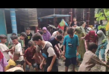 Udek udek bayi baru lahir