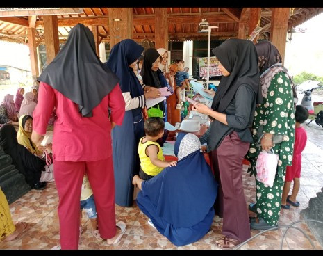 Posyandu mawar indah desa bungo