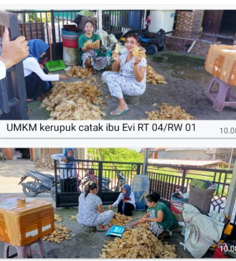 UMKM krupuk catak