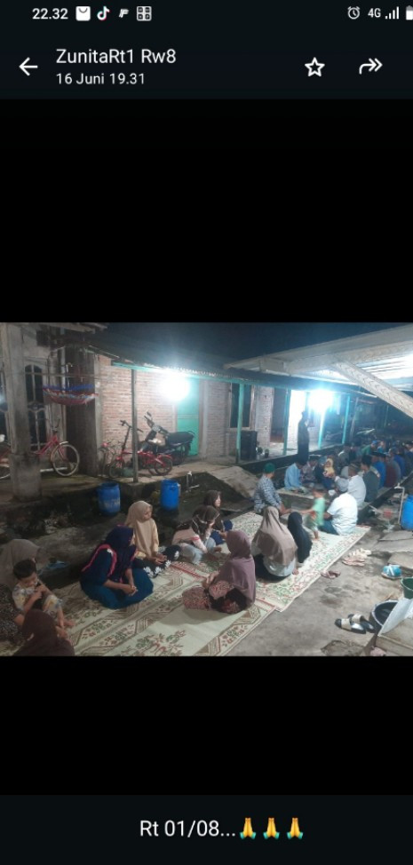 Khajatan bersama Rt1/8