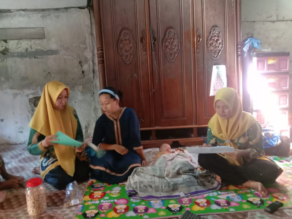 Kunjungan TPK pada Ibu Paslin