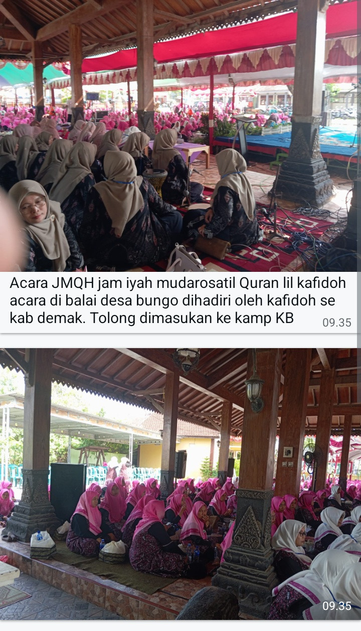 JMQH jam'iyah mudarosatil qur'an sekabupaten demak