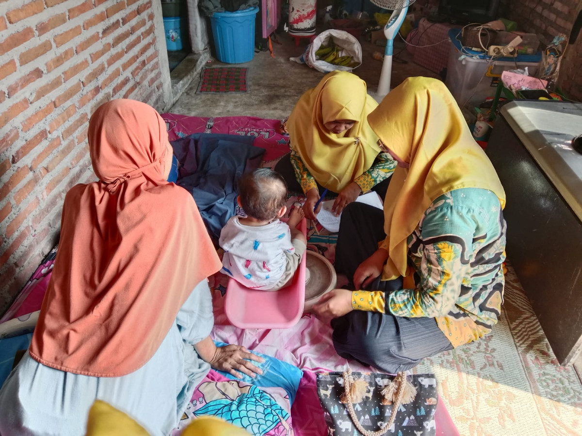 Kunjungan TPK pada Ibu Baduta
