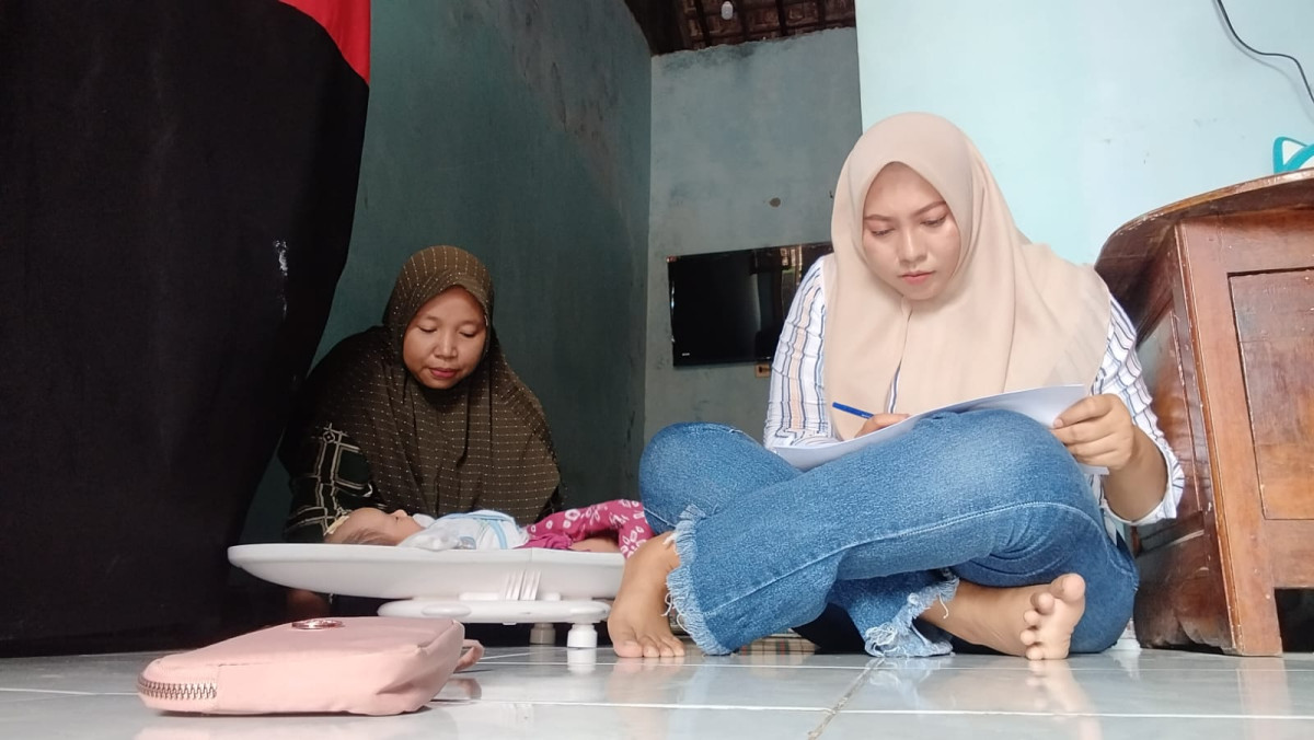Kunjungan TPK pada Ibu Paslin