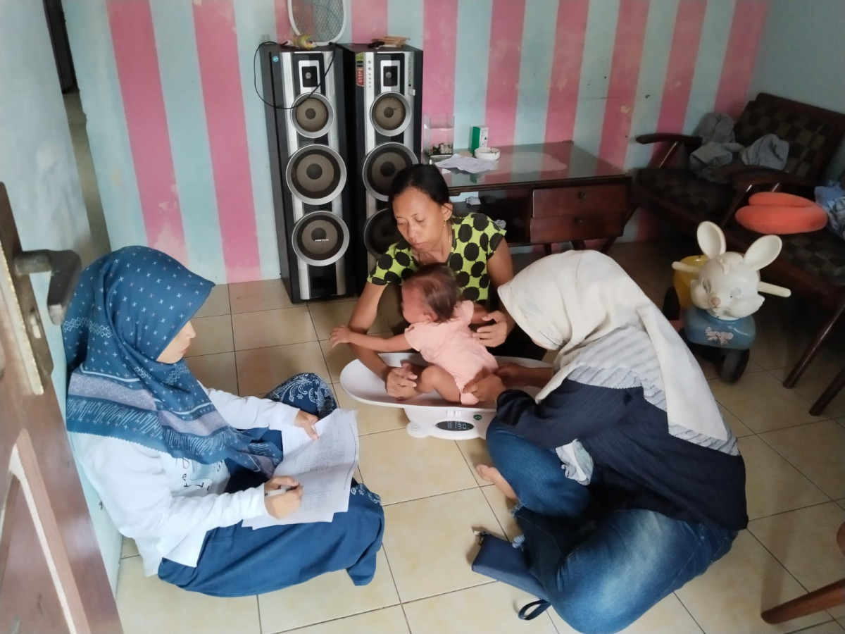 Kunjungan TPK pada Ibu Baduta