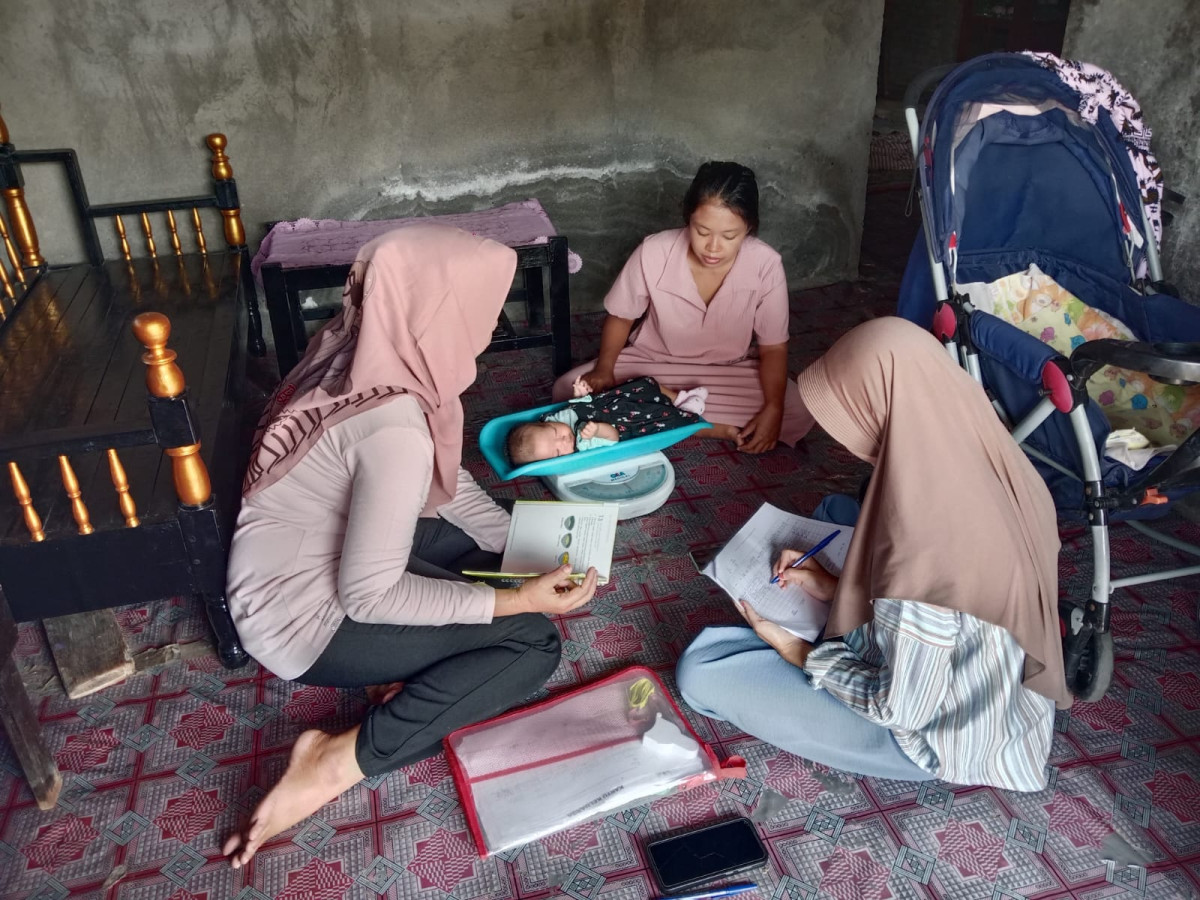 Kunjungan TPK pada Ibu Baduta