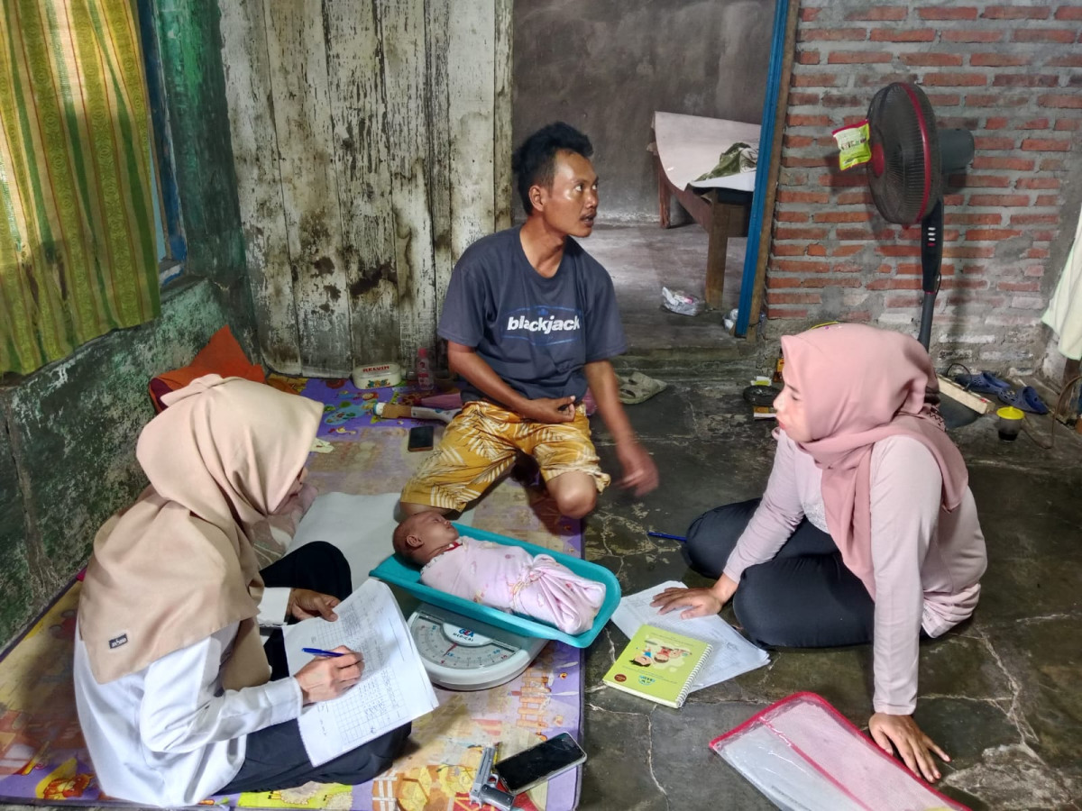 Kunjungan TPK pada Ibu Baduta