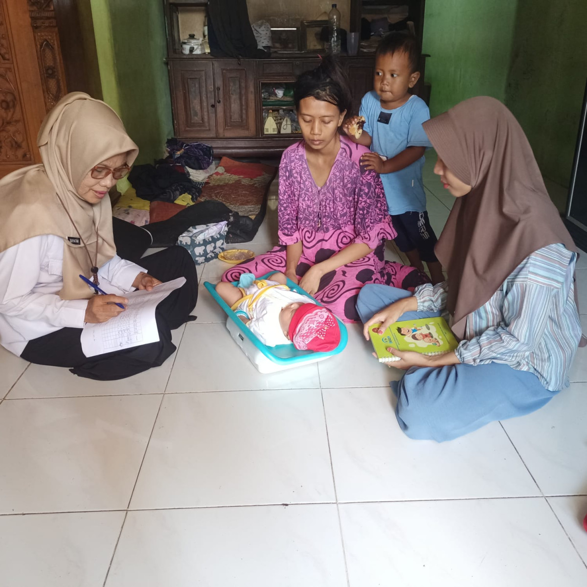 Kunjungan TPK pada Ibu Baduta