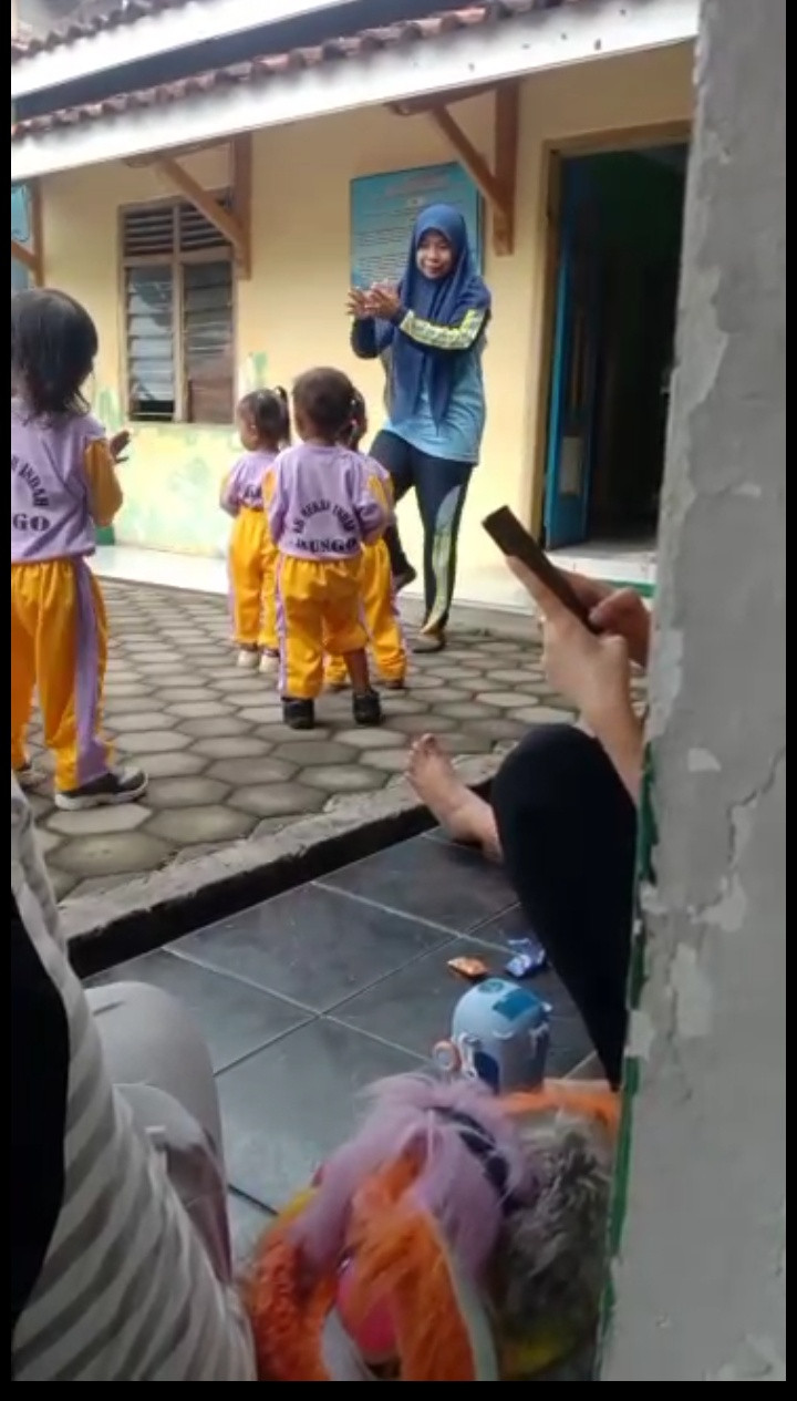 Senam sehat TK BUDI SANTOSO