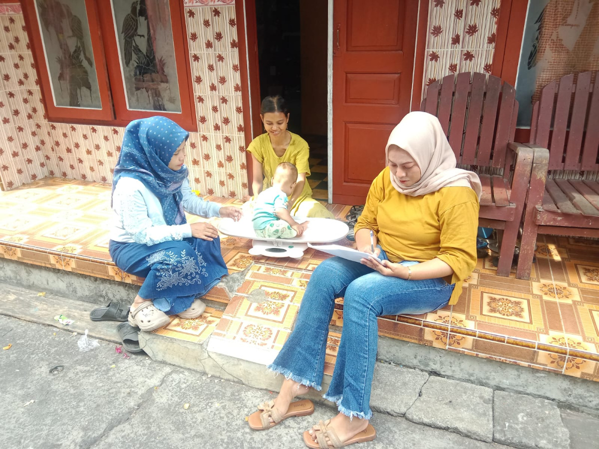 Kunjungan TPK pada Ibu Baduta