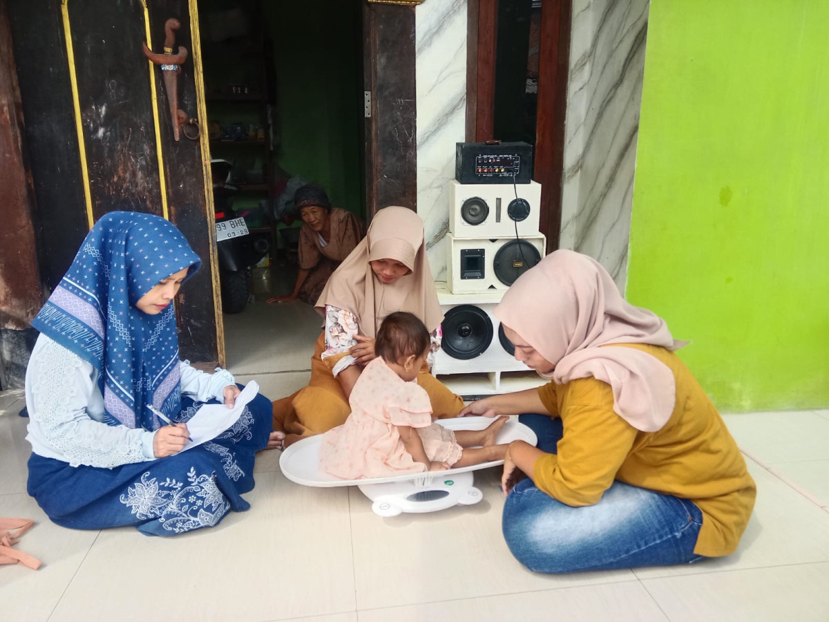 Kunjungan TPK pada Ibu Baduta