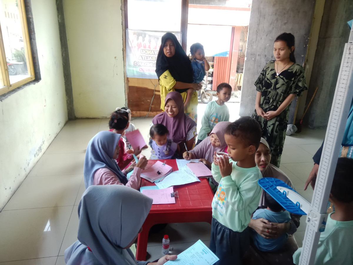 Posyandu Bayi Balita Mawar indah 4