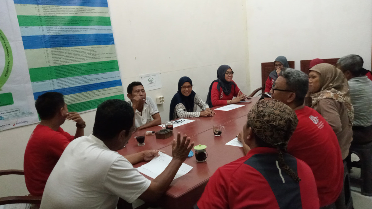 Persiapan Acara Wayang Kulit di Bungo Lor
