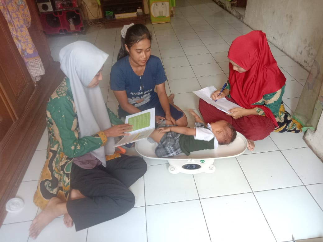 Kunjungan TPK pada Ibu Baduta