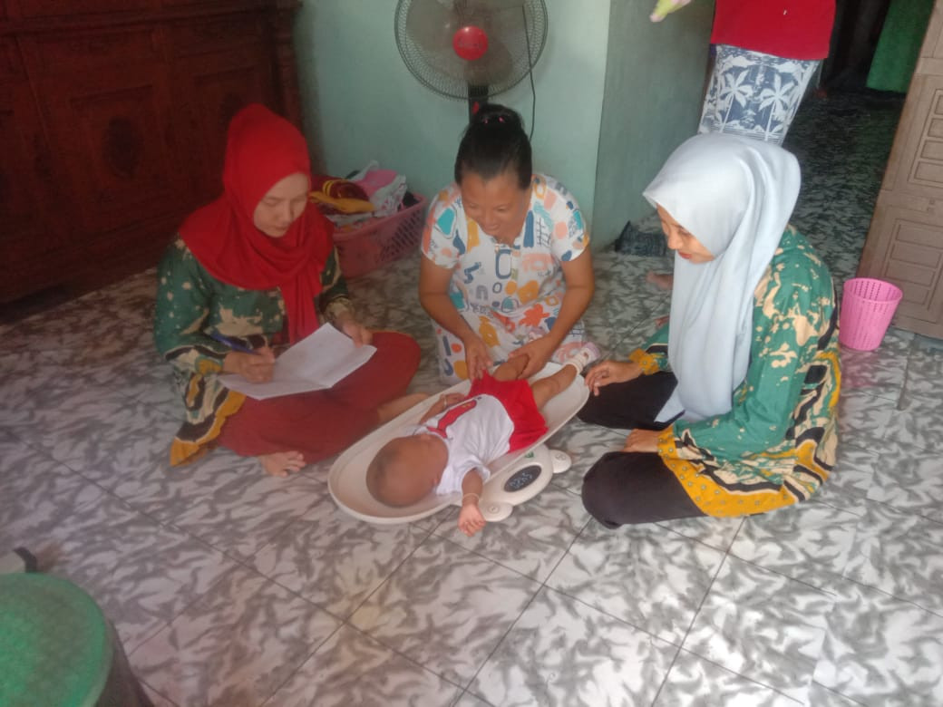 Kunjungan TPK pada Ibu Baduta