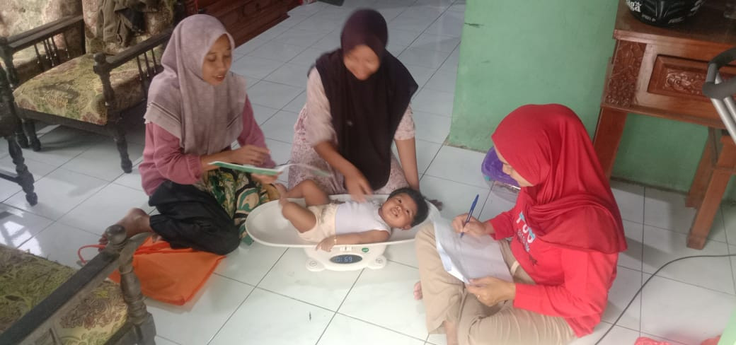 Kunjungan TPK pada Ibu Baduta