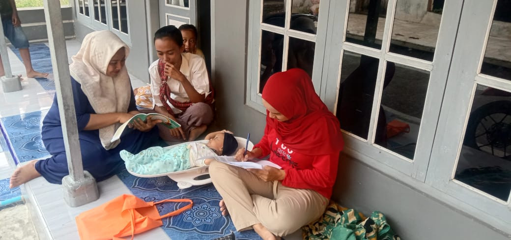 Kunjungan TPK pada Ibu Baduta