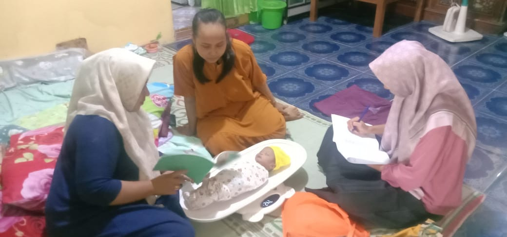Kunjungan TPK pada Ibu Paslin