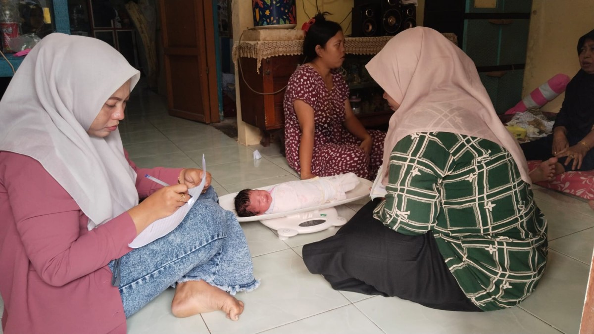 Kunjungan TPK pada Ibu paslin