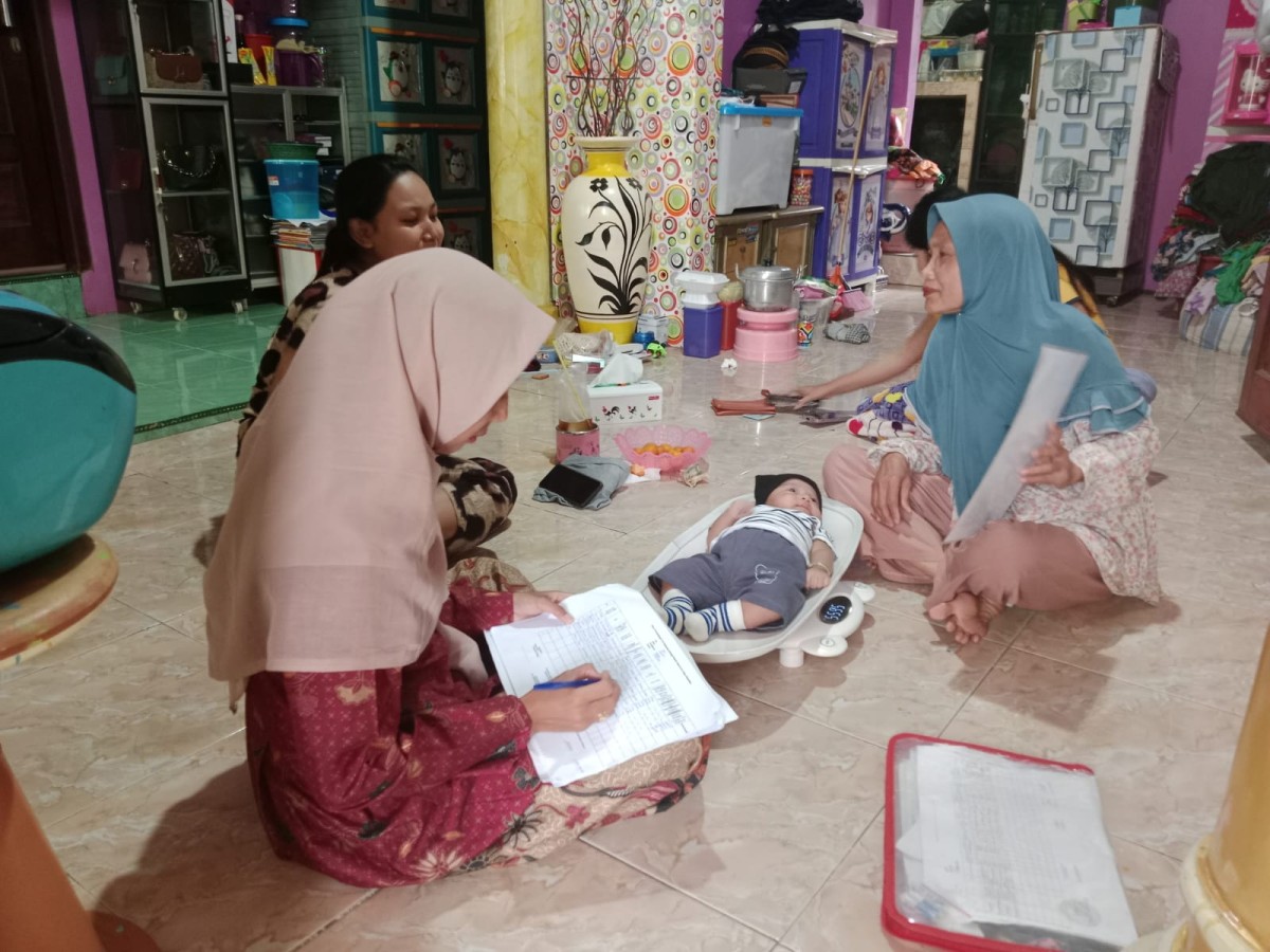 Kunjungan TPK pada ibu baduta