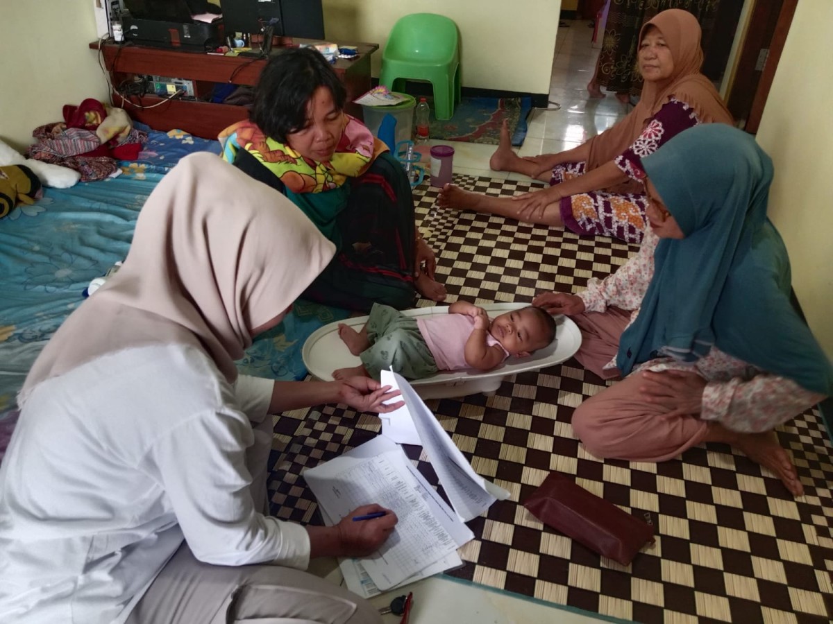 Kunjungan TPK pada ibu baduta