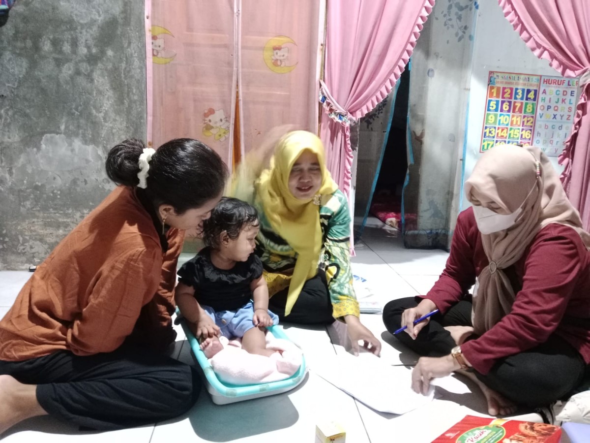 Kunjungan TPK pada ibu baduta