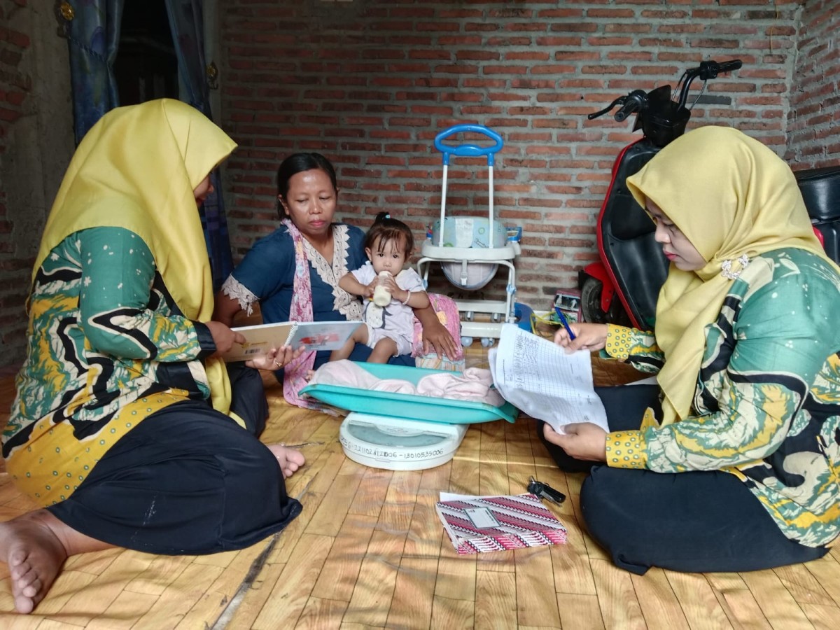 Kunjungan TPK pada ibu baduta