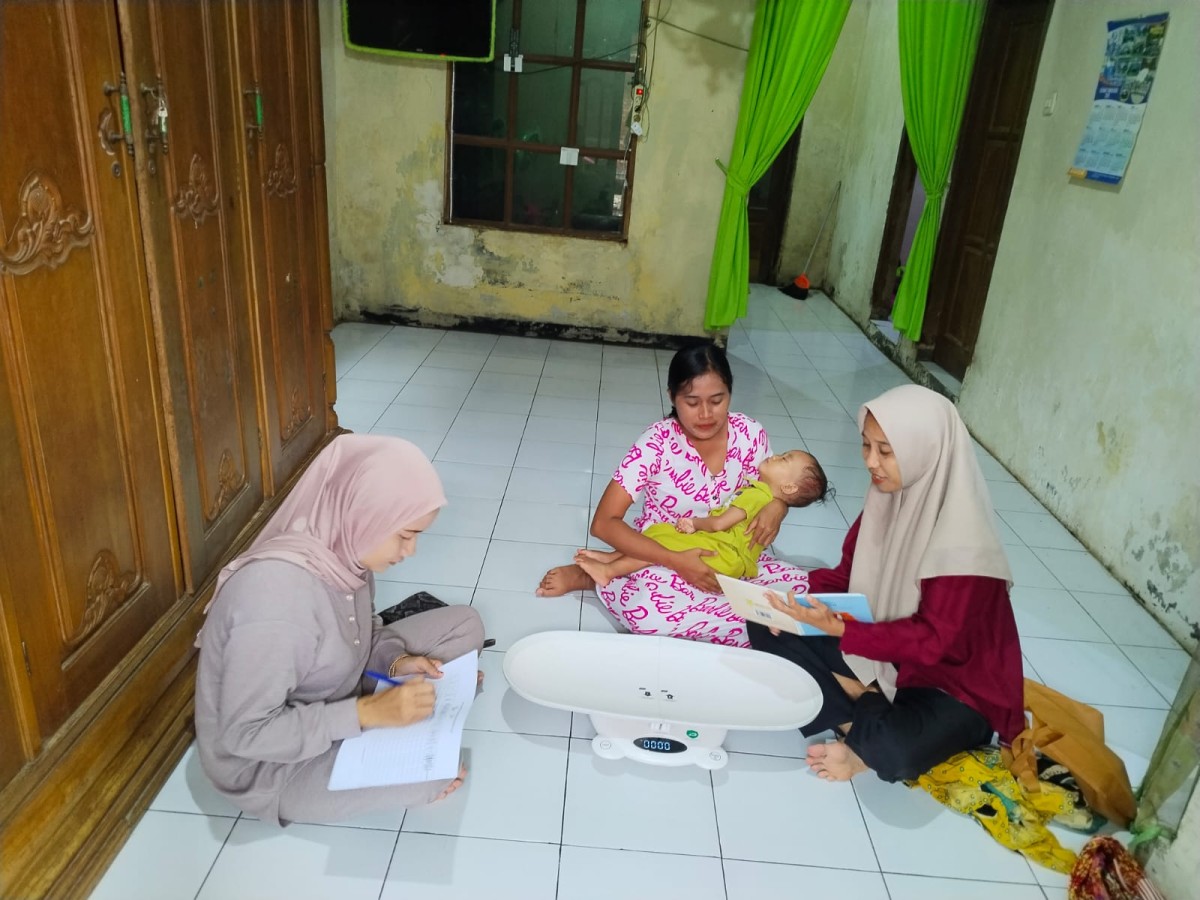 Kunjungan TPK pada ibu baduta
