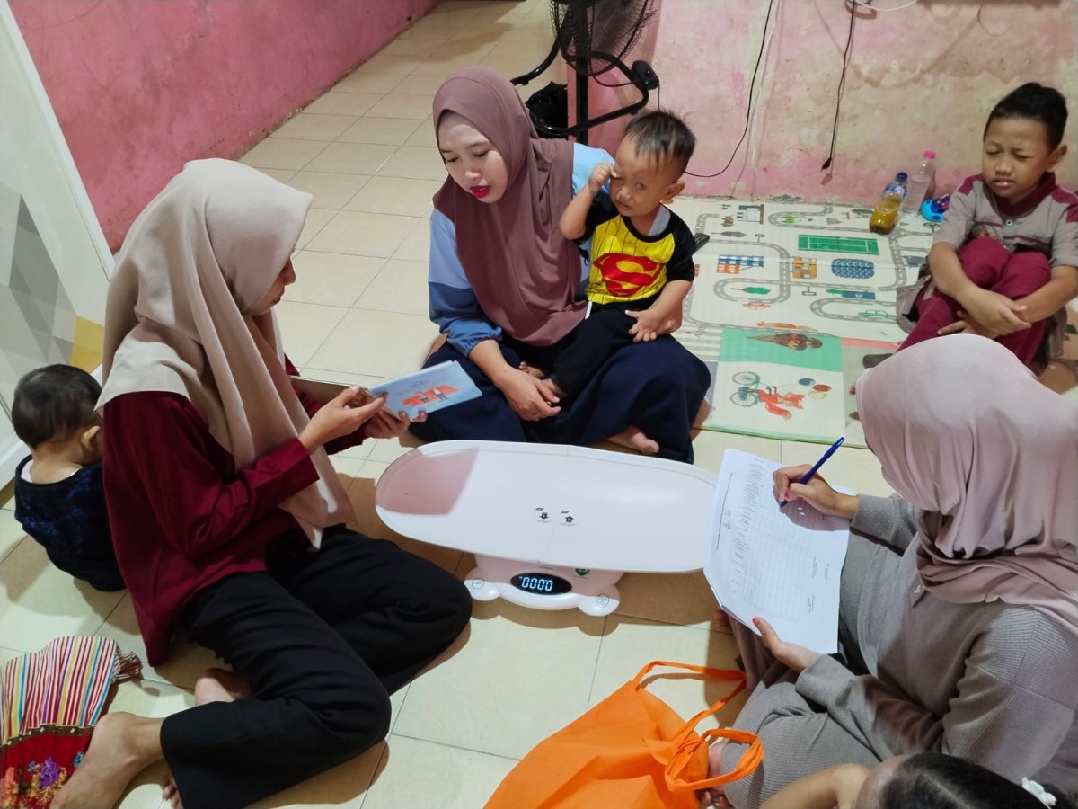 Kunjungan TPK pada ibu baduta