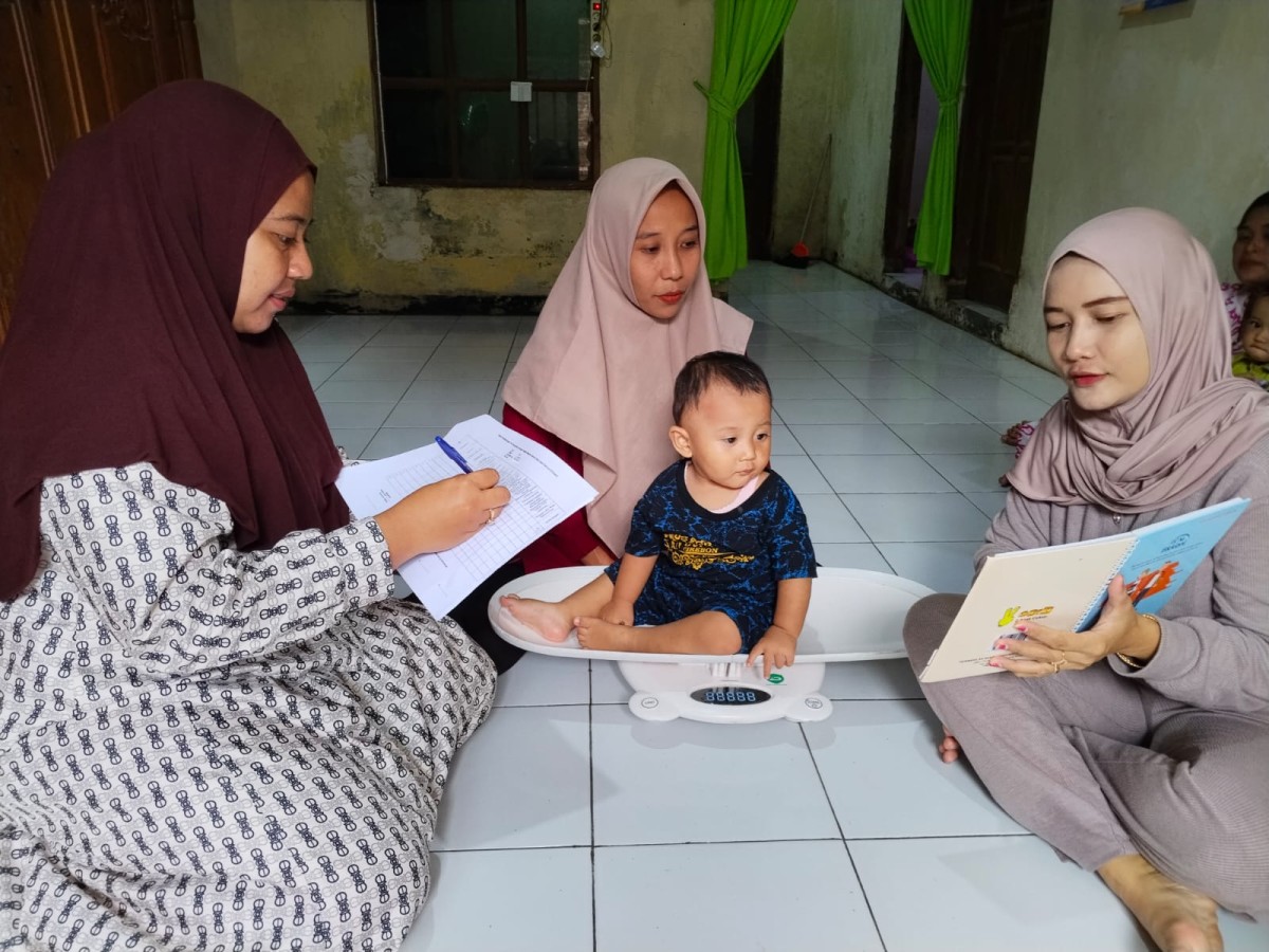 Kunjungan TPK pada ibu baduta