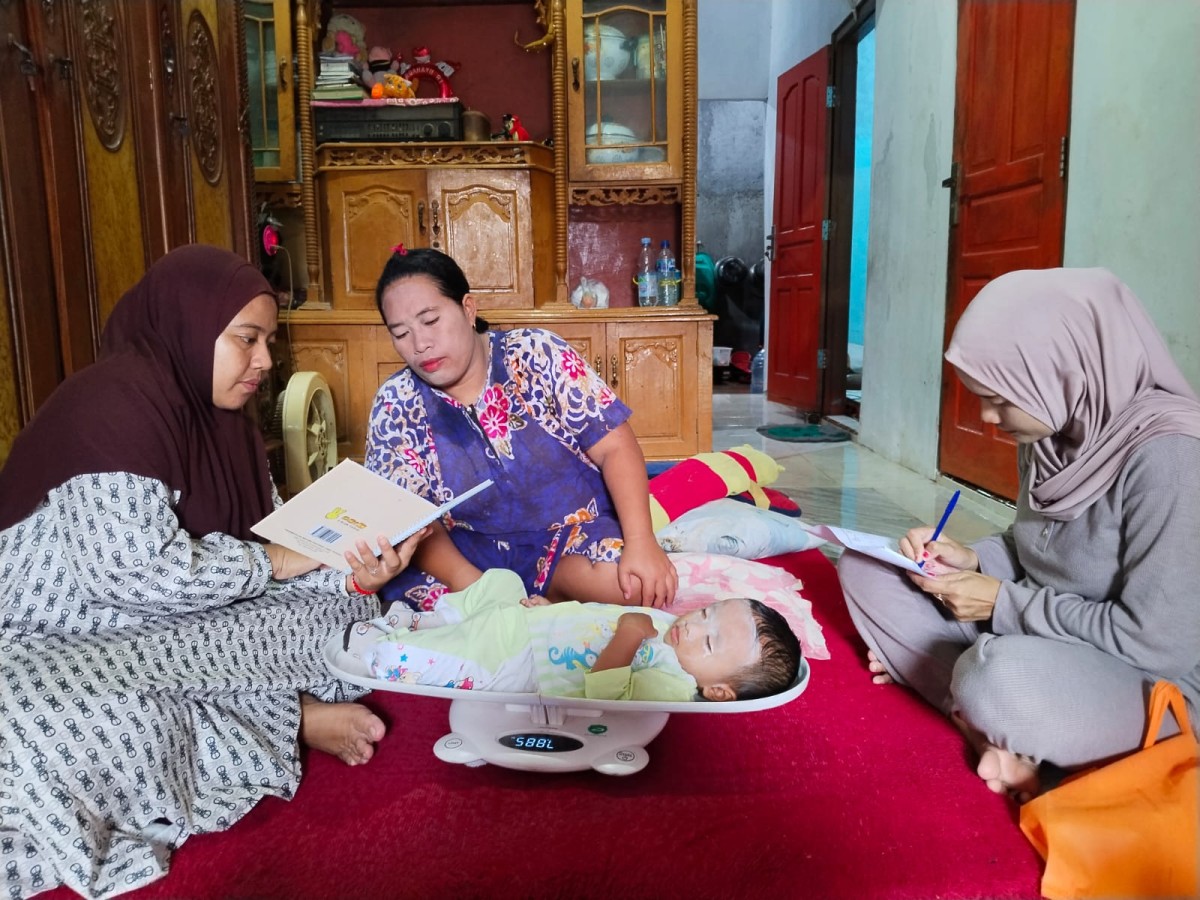 Kunjungan TPK pada ibu baduta