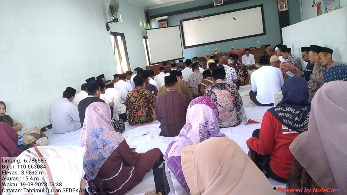 Khotmil qur'an sedekah bumi desa jetak