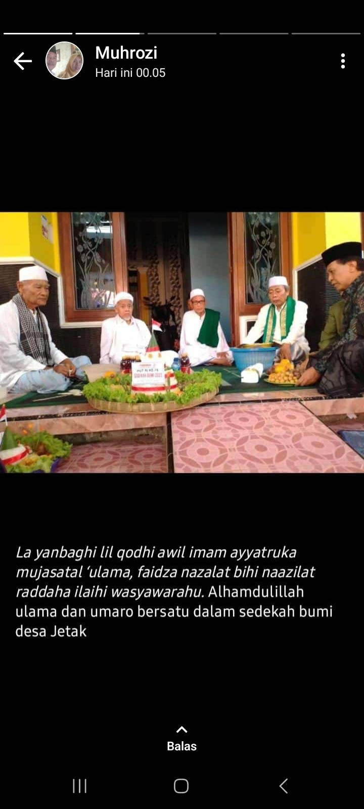 Sedekah bumi desa jetak