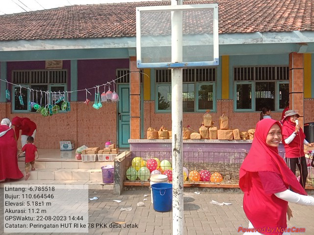lomba pkk desa jetak dlm rangka HUT RI ke 78