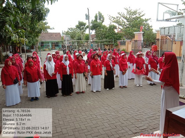 Rutin pkk bln Agustus 2023