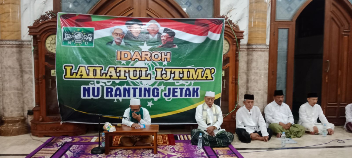 idaroh lailatul ijtima' NU ranting jetak