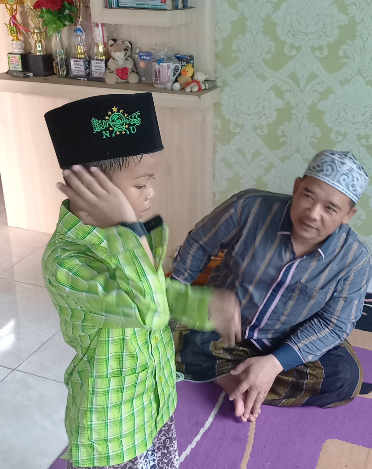 latihan lomba Adzan dan iqomah