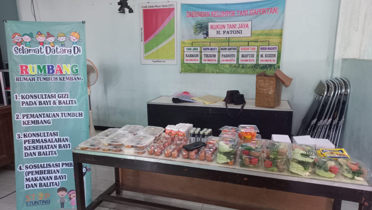 pemberian majanan tambahan  bagi Balita