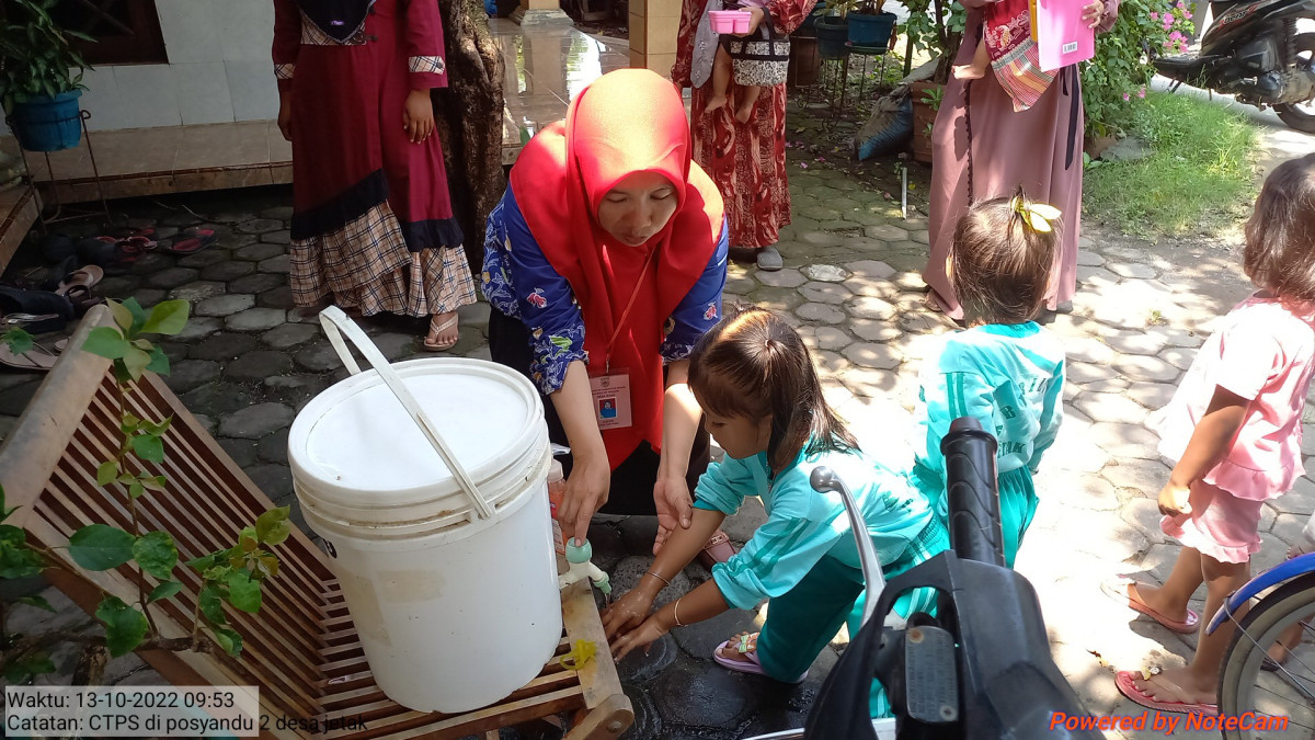 prilaku hidup sehat Cuci tangan pakai sabun